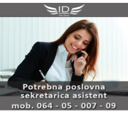SrbijaOglasi - Potrebna sekretarica asistent